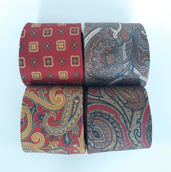 Robert Talbott Silk Tie Lot Best Class Hand Sewn USA - Picture 2 of 8